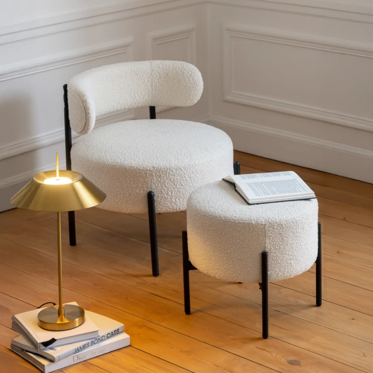 Silla lounge cómoda para salón
