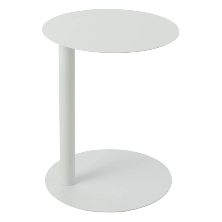 Mesa de centro de metal estilo bistró