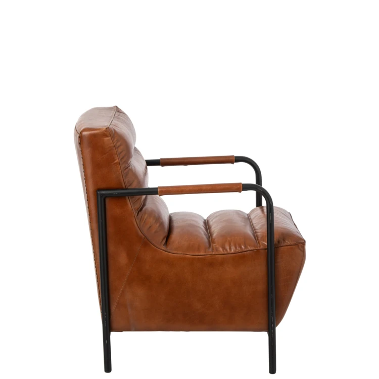Fauteuil en cuir