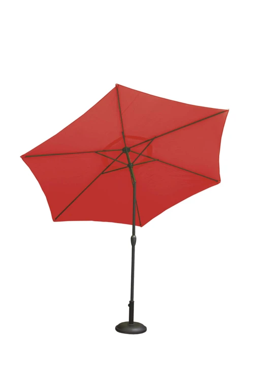 Parasol Centré et Inclinable Ø 3 m en Aluminium