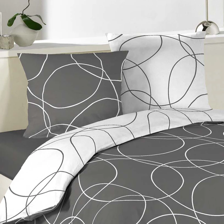 Juego de cama estampado "Cercles