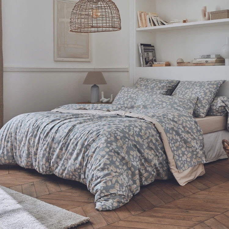 Parure de couette en percale au style cocooning