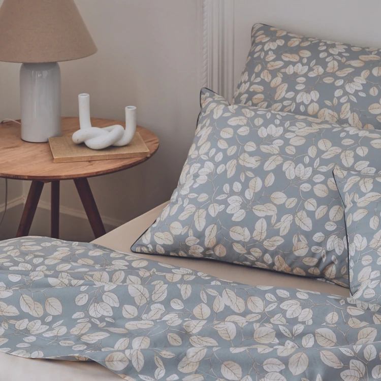 Parure de couette en percale au style cocooning