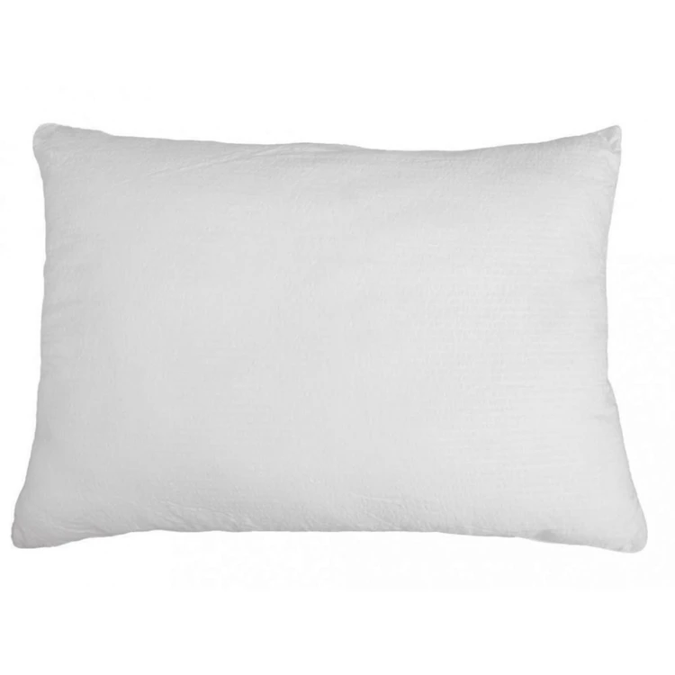 Almohada rectangular aspecto gofrado