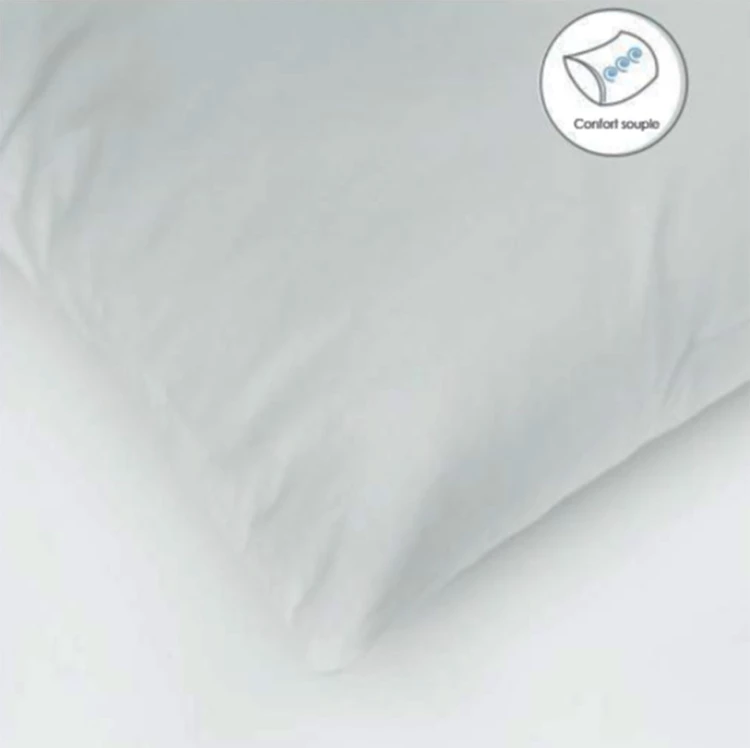 Almohada rectangular envoltorio algodón protección