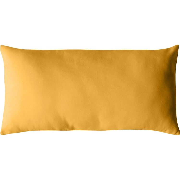 Coussin non déhoussable en coton uni