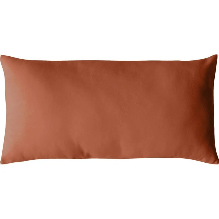 Coussin non déhoussable en coton uni