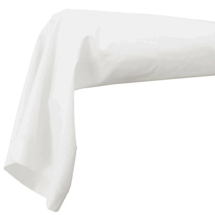 Housse de traversin percale 86 x 190 cm unie