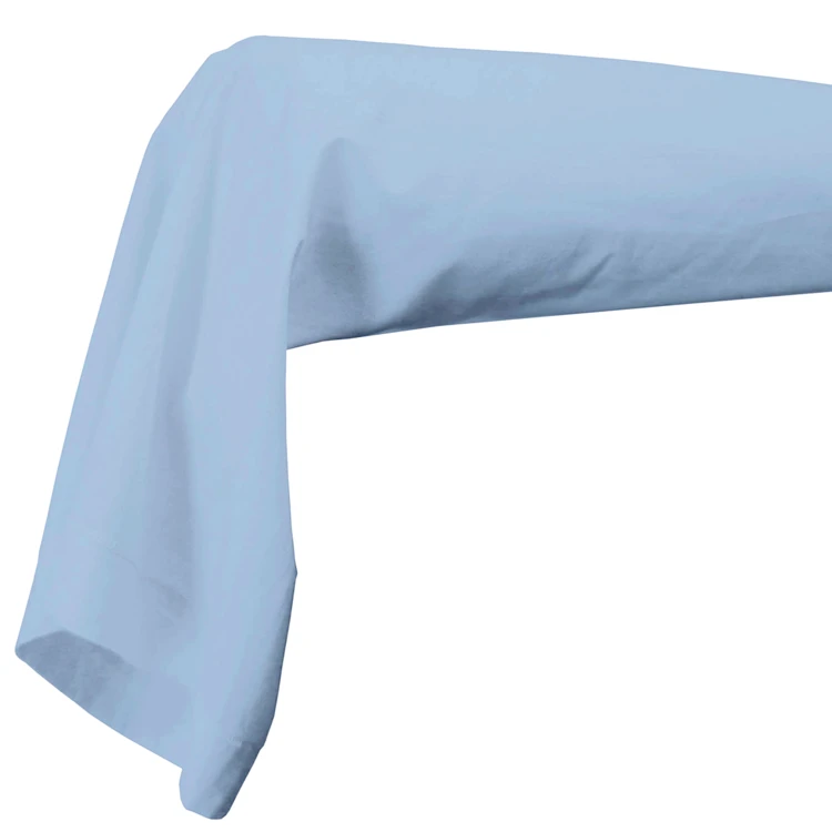 Housse de traversin percale 86 x 190 cm unie