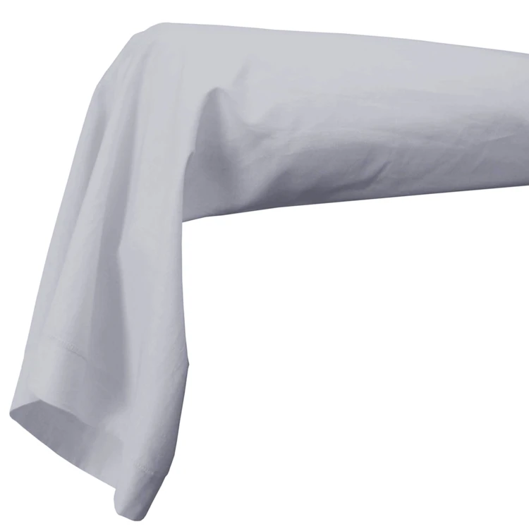 Housse de traversin percale 86 x 140 cm unie