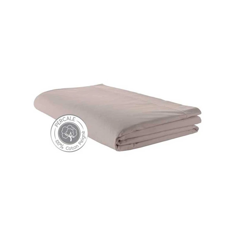 Drap percale 280 x 325 cm uni