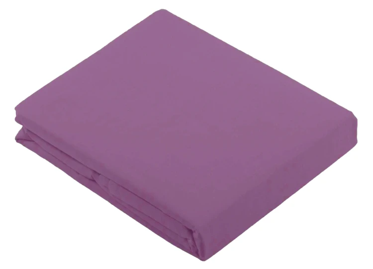 Drap Plat Uni en 100 % Coton