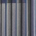 Visillo de gasa con rayas verticales y colores