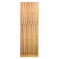 Taburete plegable de bambú
