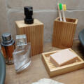 Porta jabón en bambú