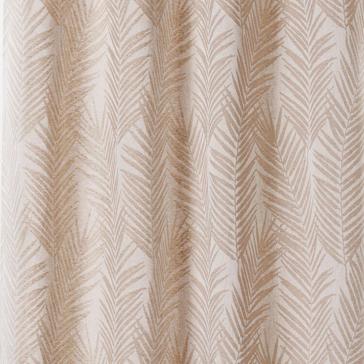 Tissu imprimé feuille de palmier