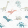 Cortina infantil de dinosaurios