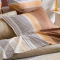 Kissenbezug im geometrischen Stil aus Baumwolle