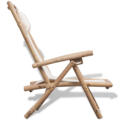 Chaise d'extérieur en bambou