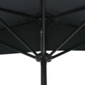 Parasol de balcon avec mât en aluminium