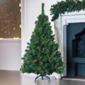 Weihnachtsbaum mit Tannenzapfen