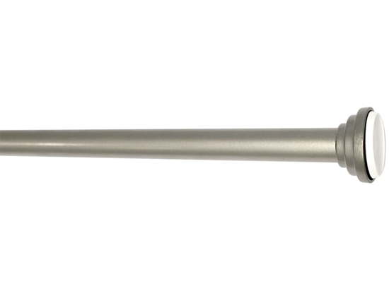 Tringles à Rideaux Sans Perçage BricoShopping® - Réglables à Pression - Blanc 36/60 Cm - Pour Portes & Fenêtres