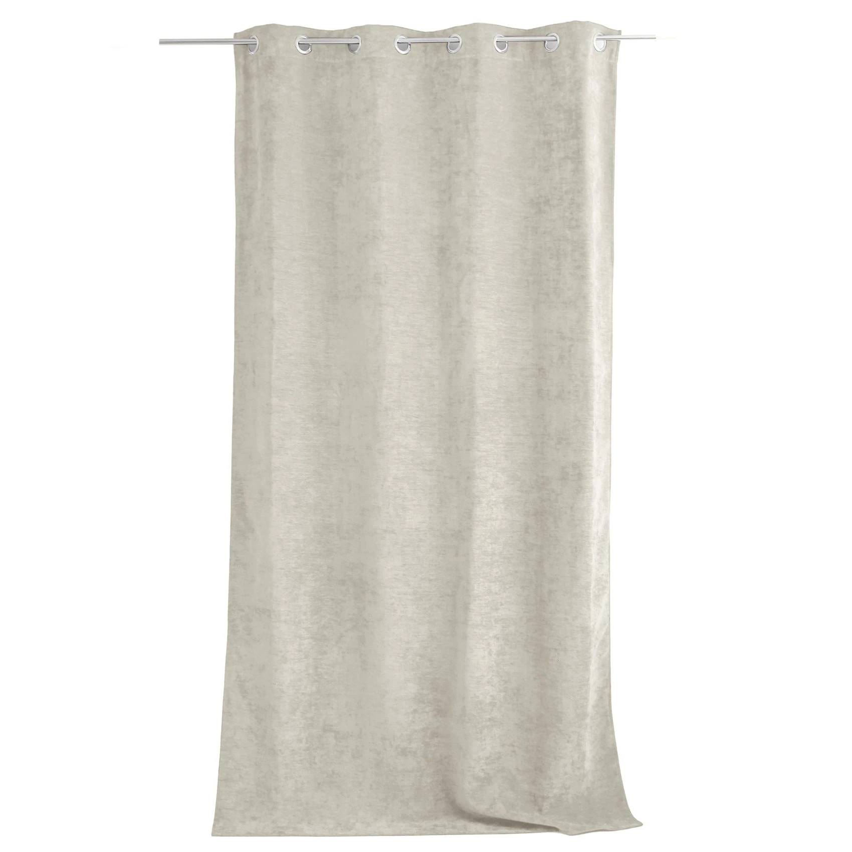 Rideau Thermique Doublé Polaire Atout Ciel Taupe 140x240 Cm - Prêt à Poser - Neuf