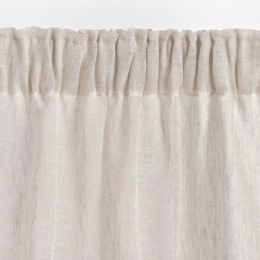 Voilage blanc avec ruflette | Ombre Interieur